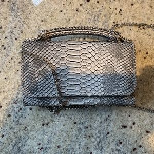 Fun Faux Snake Skin Crossbody Purse